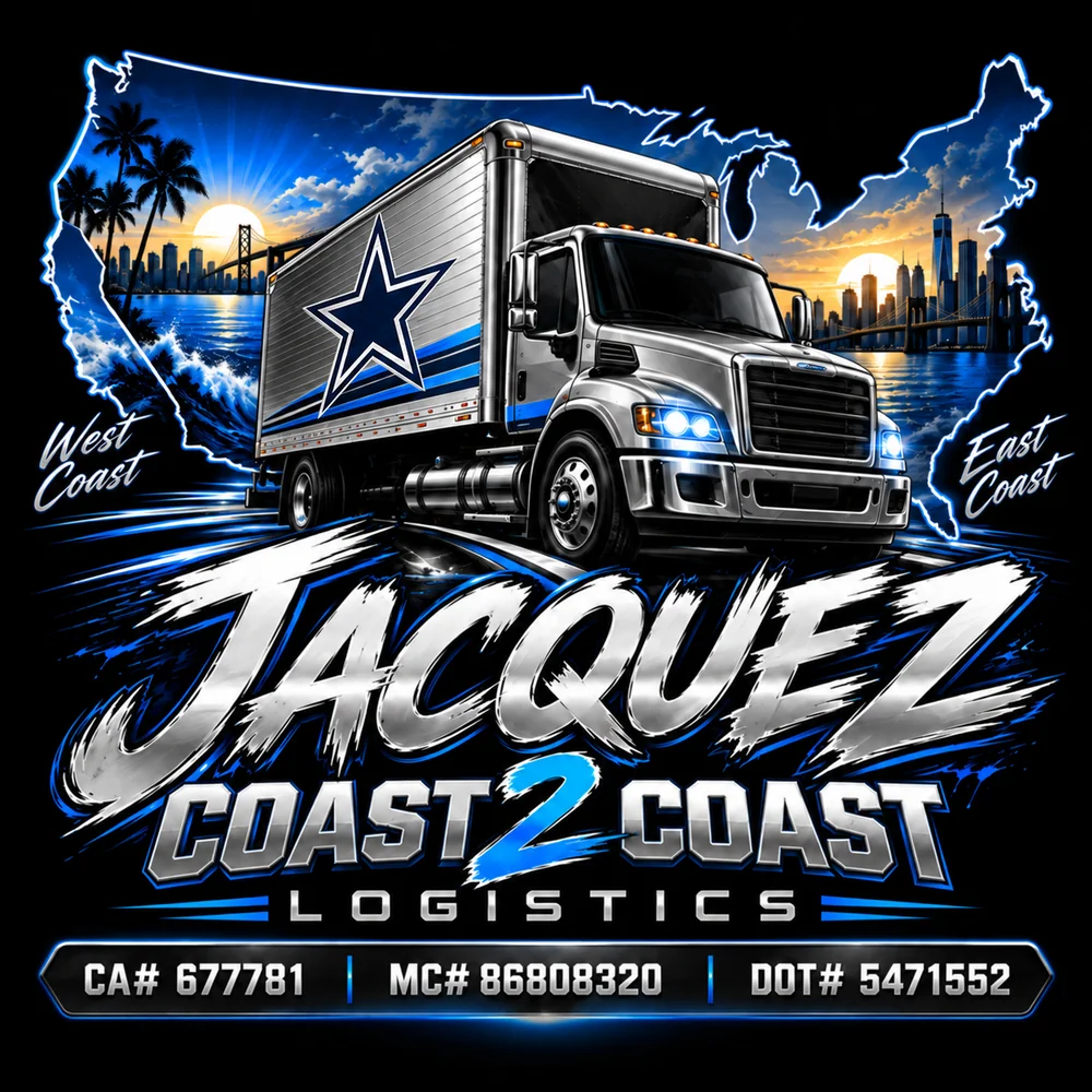 Jacquez Coast to Coast Logistics Logistics & Transport logo design by Logo Design Partner