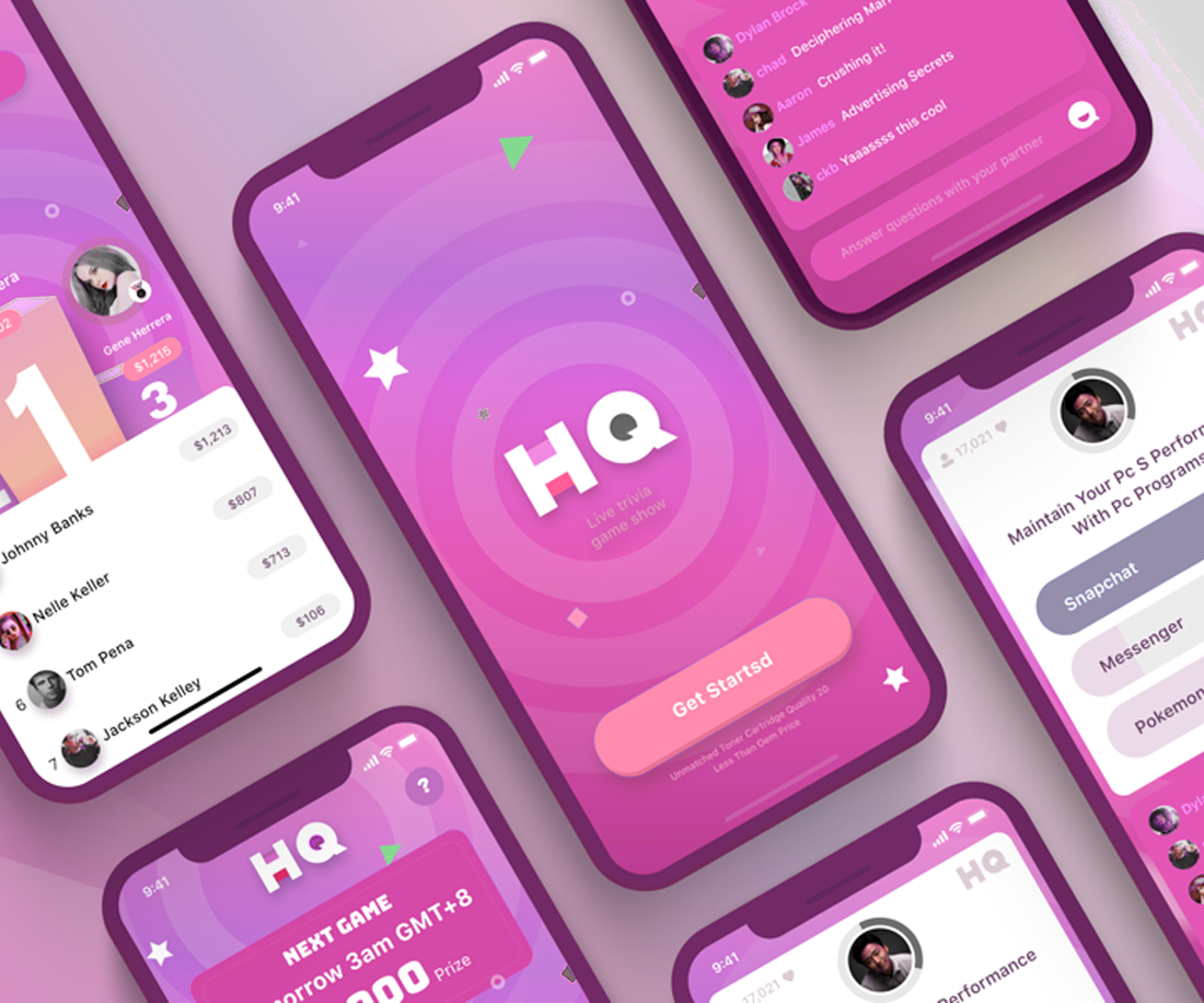 Group 1 — app UI design by Logo Design Partner