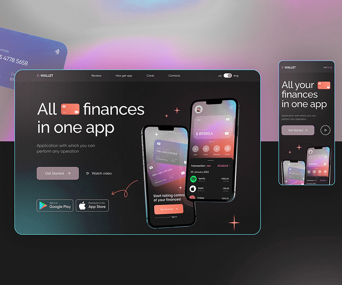 Group 8 — app UI design by Logo Design Partner