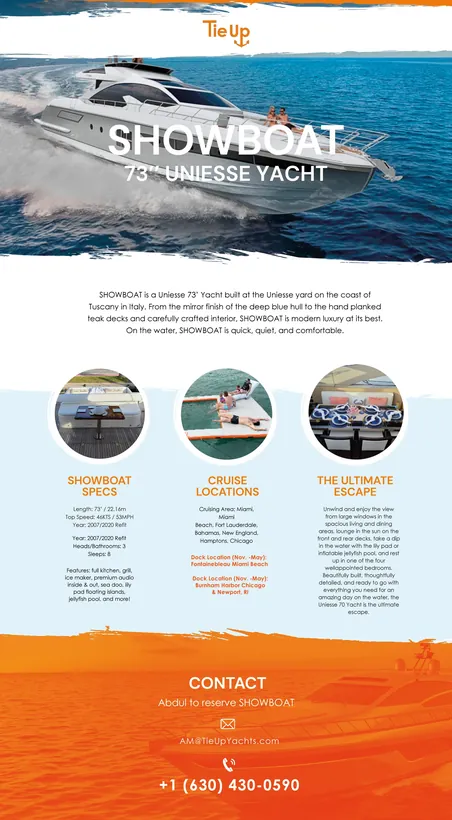 Tieup Ship Cruise Landing Page — website design by Logo Design Partner
